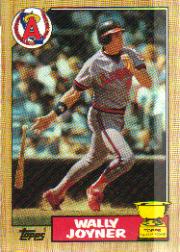 1987 Topps Baseball Cards      080      Wally Joyner RC